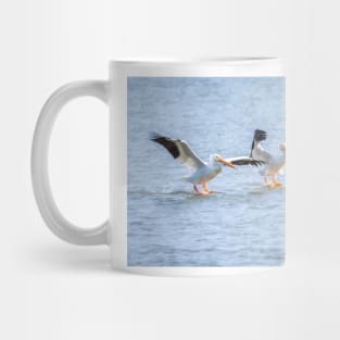 American White Pelican Dual Landing Mug